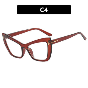 New Fashion Anti-blue Light Flat Lens Glasses - My Store