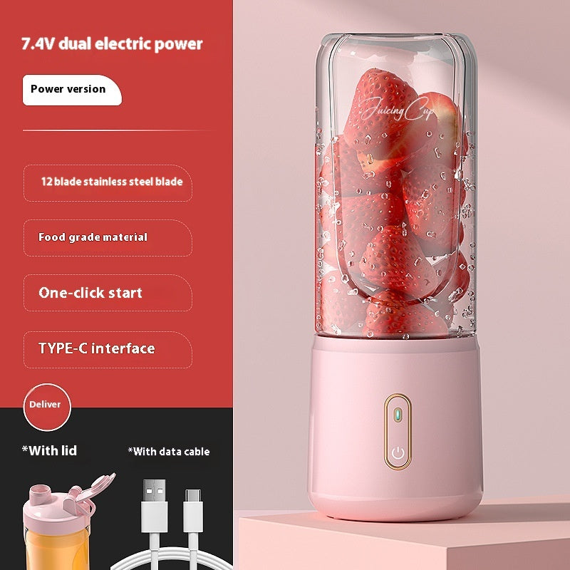 Portable Blender Cooking Machine Charging Juice Cup - My Store