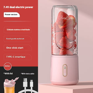 Portable Blender Cooking Machine Charging Juice Cup - My Store