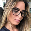 Anti-blue cat eye multi-faceted glasses - My Store
