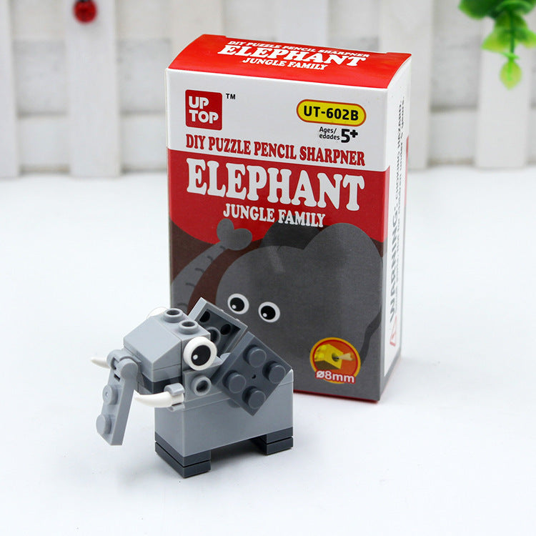 Assembling DIY building block pencil sharpener - My Store