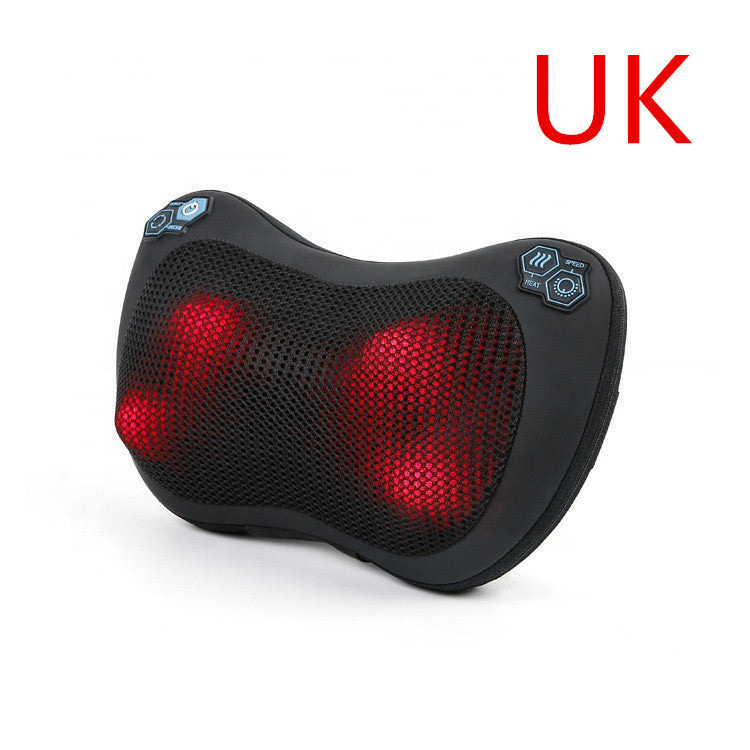 Car Massage Pillow Kneading Heating Cervical Massage Device - My Store