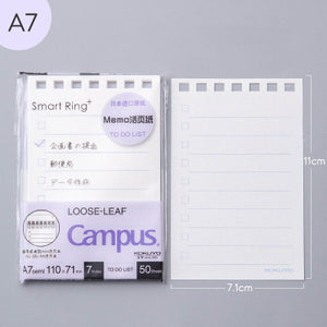 Student Small Fresh Detachable Coil Notebook - My Store