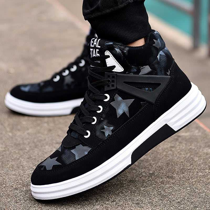 Casual Fashion Sneakers Men's Fleece-lined Sneakers - My Store