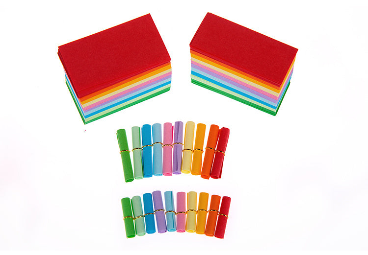 Drift Bottle Color Wish Mini Letter Paper - My Store