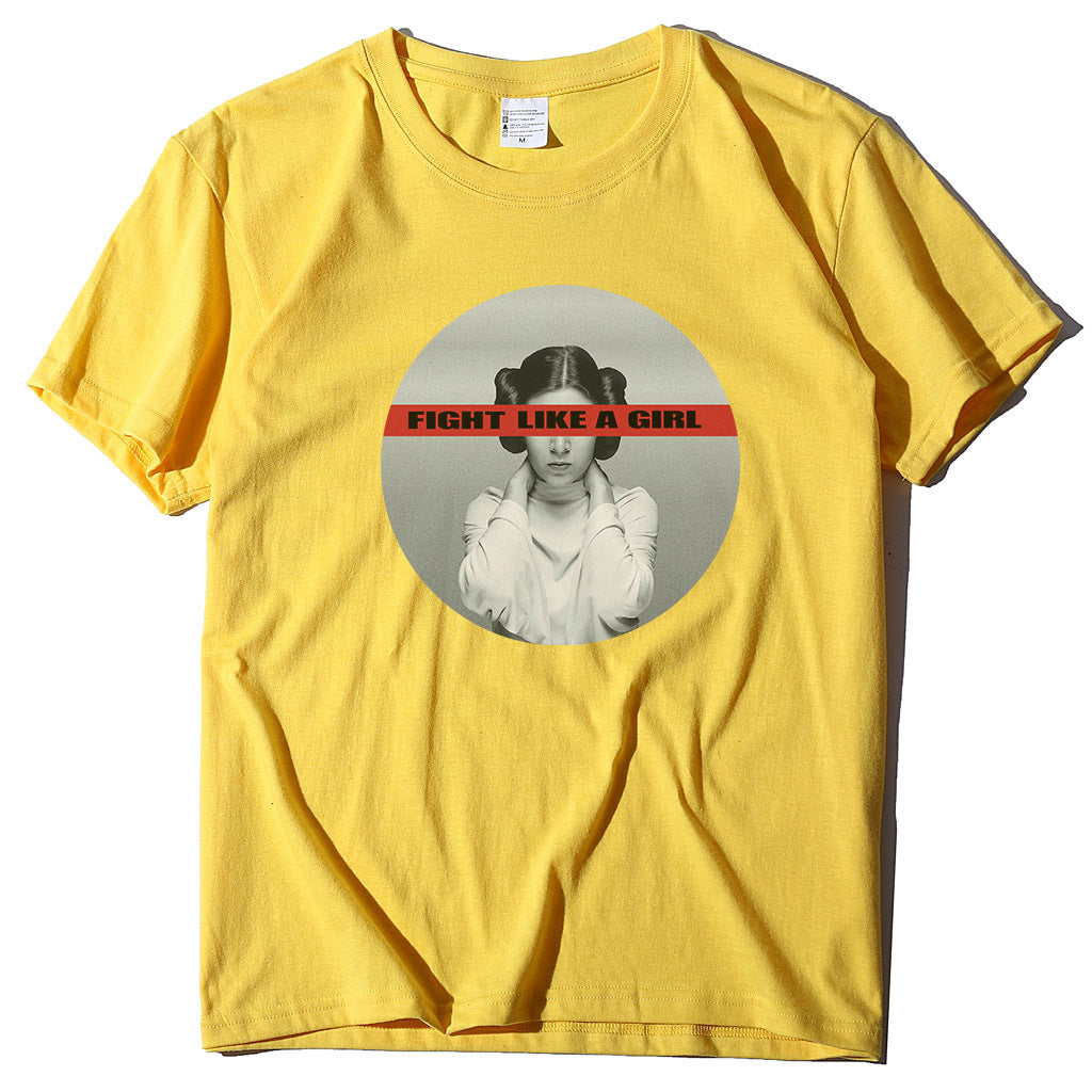 Feminist Print Casual T-shirt Short Sleeve Summer Tops Tee Shirt - My Store