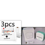 Portable Mini Thermal Label Printer Home Photo Printer Student Wrong Question Printer Bluetooth-compatible Mini Label Printer Price Tag - My Store