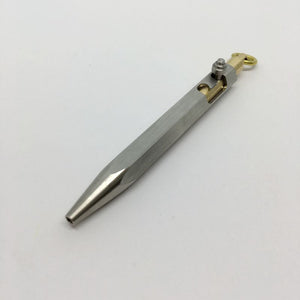 Six-sided stainless steel brass pen - My Store