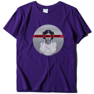 Feminist Print Casual T-shirt Short Sleeve Summer Tops Tee Shirt - My Store
