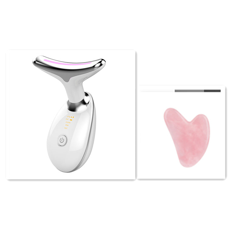 EMS Thermal Neck Lifting And Tighten Massager Electric Microcurrent Wrinkle Remover - My Store