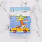 Cute Hand Ledger A5PU Color Page Notepad - My Store