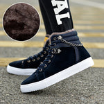Casual Fashion Sneakers Men's Fleece-lined Sneakers - My Store