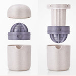 Portable Blender Orange Lemon Juicer Manually Wheat Straw Blender - My Store