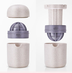 Portable Blender Orange Lemon Juicer Manually Wheat Straw Blender - My Store