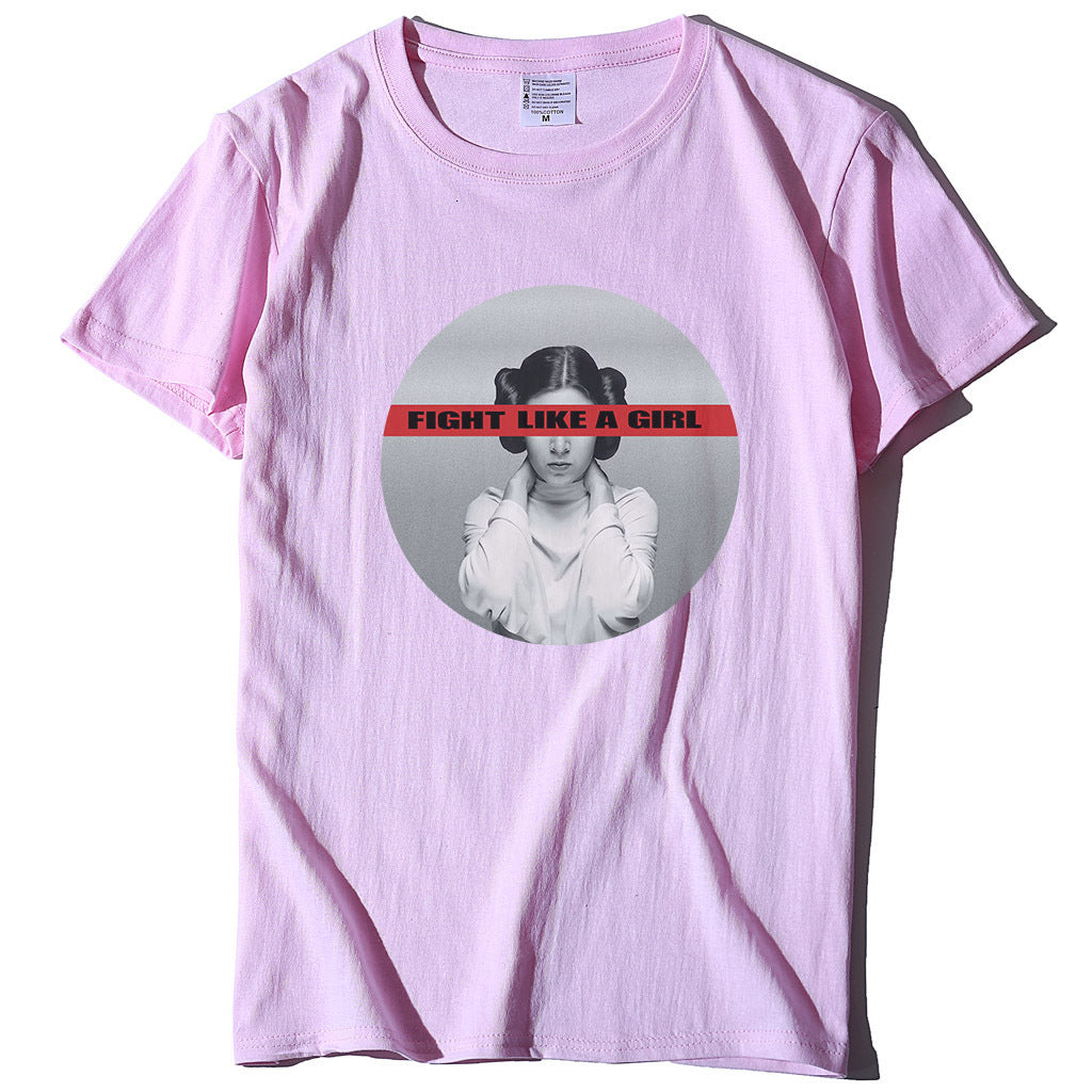 Feminist Print Casual T-shirt Short Sleeve Summer Tops Tee Shirt - My Store