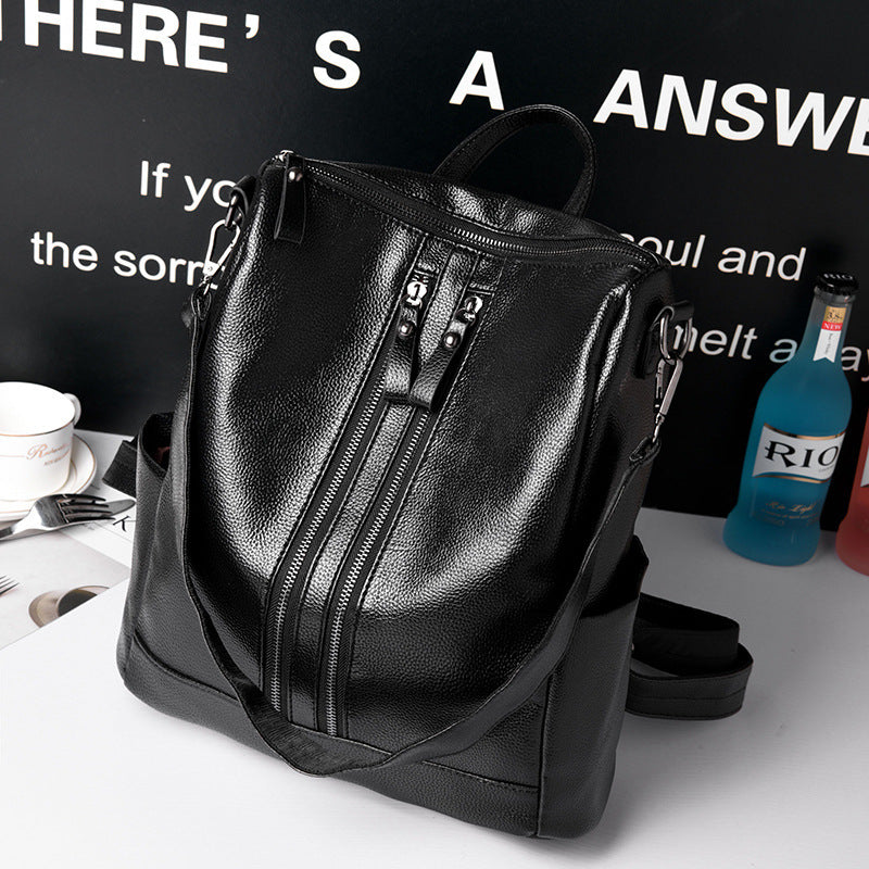 new backpack women s casual fashion handbag bag bag all-match tide Backpack - My Store