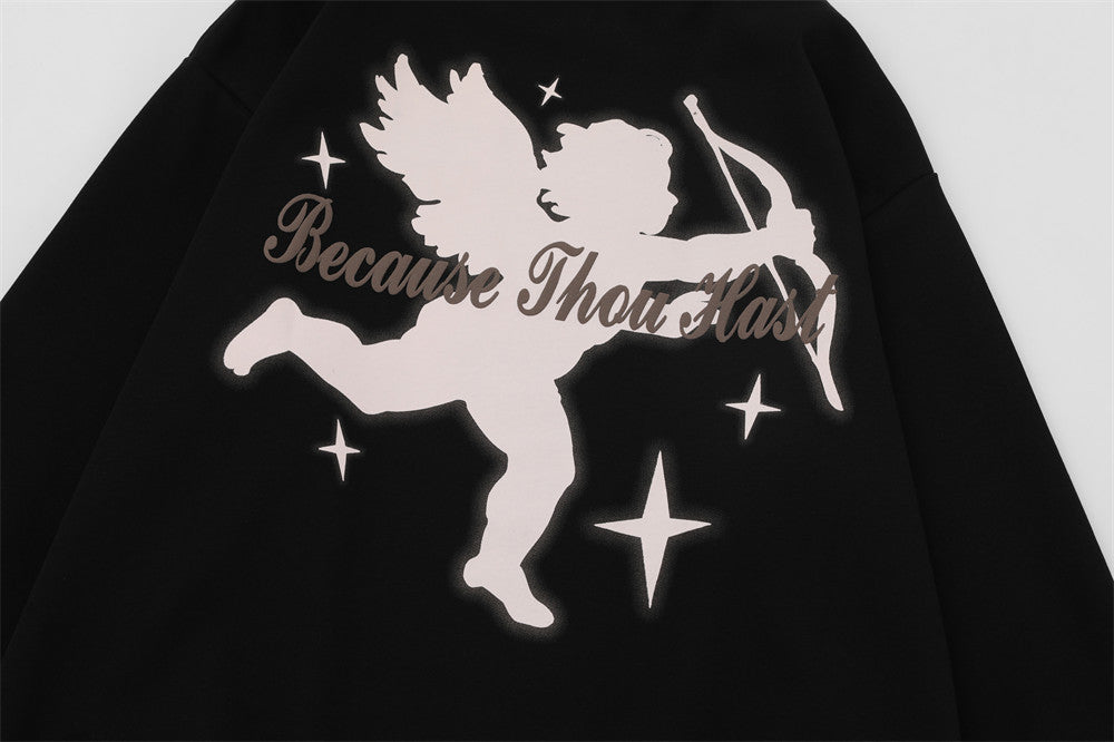 Fashion Cupid Printed Sweater Men - My Store