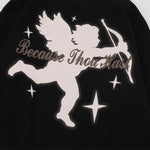 Fashion Cupid Printed Sweater Men - My Store