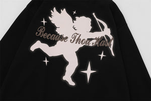 Fashion Cupid Printed Sweater Men - My Store