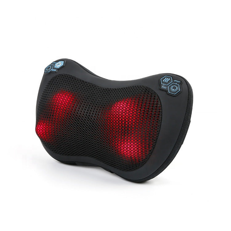 Car Massage Pillow Kneading Heating Cervical Massage Device - My Store
