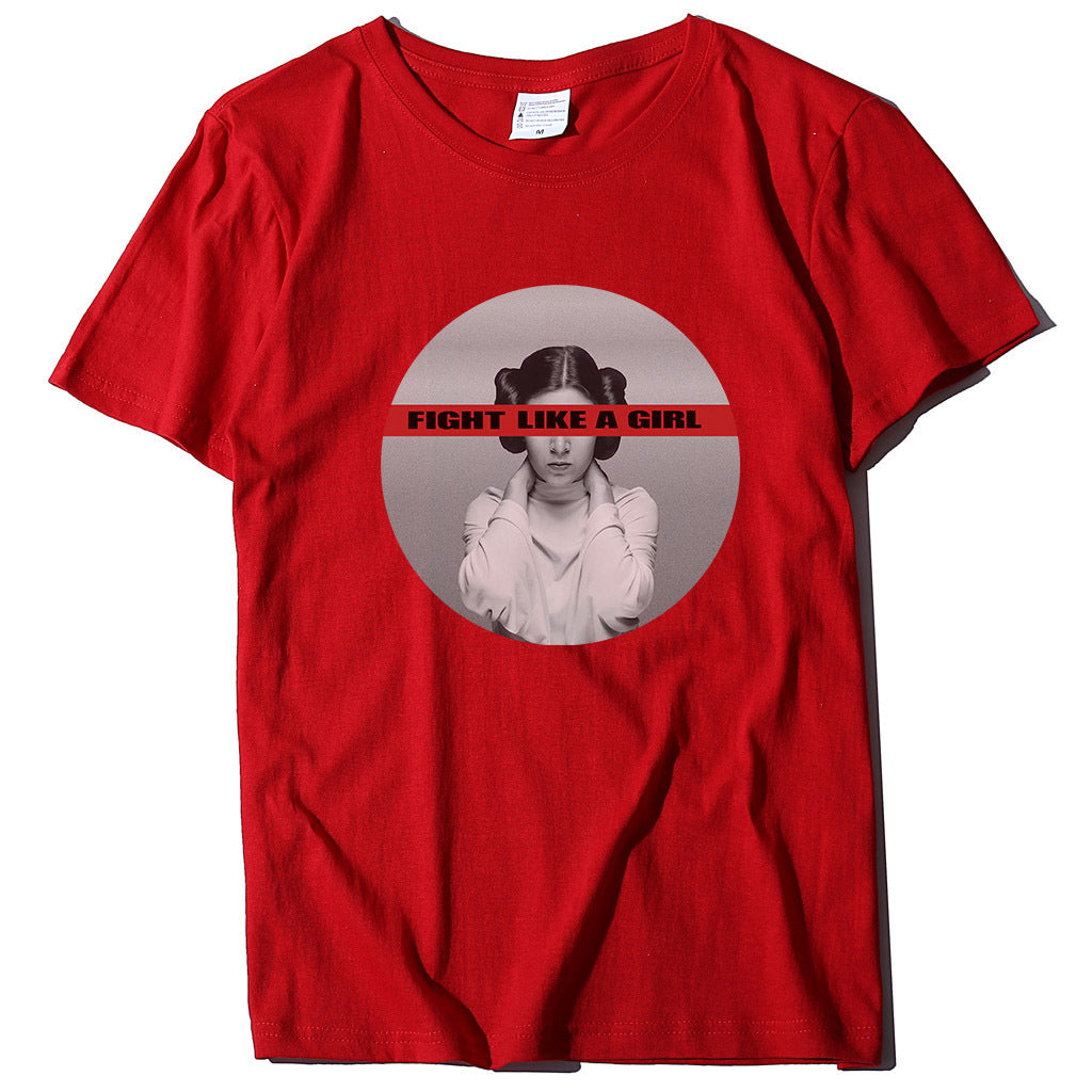 Feminist Print Casual T-shirt Short Sleeve Summer Tops Tee Shirt - My Store