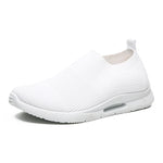 Flying Knit Sneakers Men's Mesh White Shoes Black Casual Sneakers - My Store