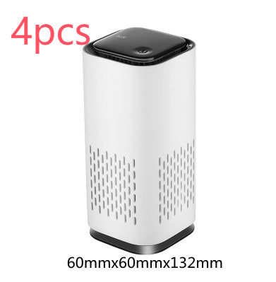 Spring New Arrival Mini Portable Car Air Purifiers With Usb Cable Charging Home Office HEPA Filter Car Air Purifier - My Store