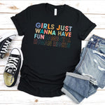 Women's Fertility Freedom Graphic Feminist Crew Neck T-Shirt - My Store