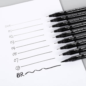 Comic extremely fine hand-painted pen - My Store