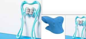 Multifunctional Manual Six-wheel Neck Massager Massage Relieve Roller Massage Tool - My Store