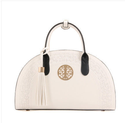 Fashion bag autumn and winter new women''s bag popular national style women''s shoulder bag versatile messenger bag soft handle handbag - My Store