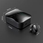 Bluetooth Earphone Stereo Headphone Wireless Earbuds Heads - My Store