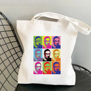Judge Feminist Ginsburg Student Canvas Bag - My Store