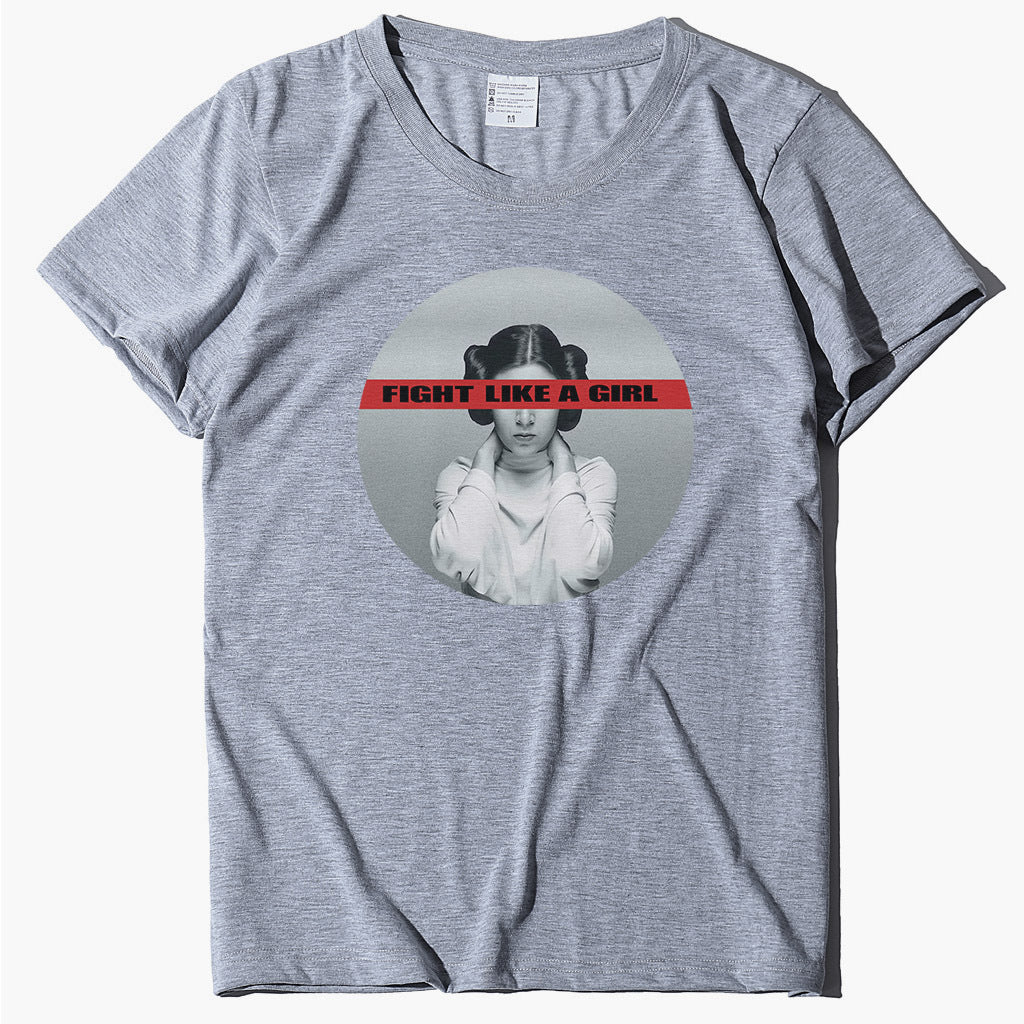 Feminist Print Casual T-shirt Short Sleeve Summer Tops Tee Shirt - My Store