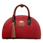 Fashion bag autumn and winter new women''s bag popular national style women''s shoulder bag versatile messenger bag soft handle handbag - My Store