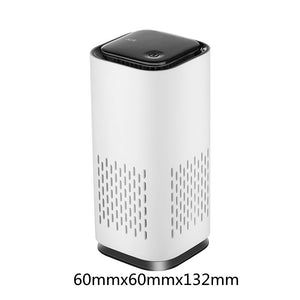 Spring New Arrival Mini Portable Car Air Purifiers With Usb Cable Charging Home Office HEPA Filter Car Air Purifier - My Store