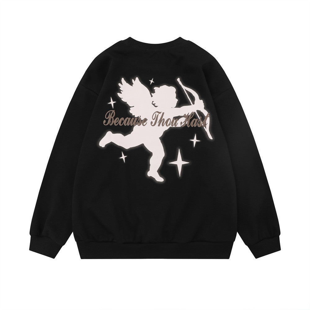 Fashion Cupid Printed Sweater Men - My Store