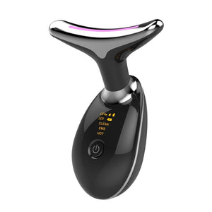 EMS Thermal Neck Lifting And Tighten Massager Electric Microcurrent Wrinkle Remover - My Store