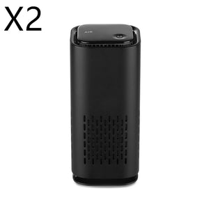 Spring New Arrival Mini Portable Car Air Purifiers With Usb Cable Charging Home Office HEPA Filter Car Air Purifier - My Store