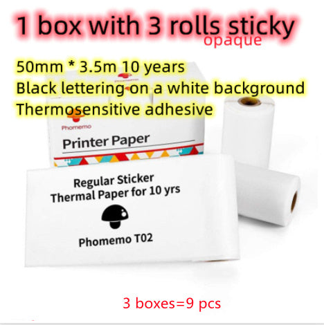 Portable Mini Thermal Label Printer Home Photo Printer Student Wrong Question Printer Bluetooth-compatible Mini Label Printer Price Tag - My Store