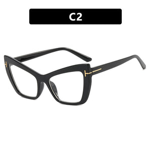 New Fashion Anti-blue Light Flat Lens Glasses - My Store
