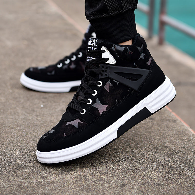 Casual Fashion Sneakers Men's Fleece-lined Sneakers - My Store