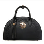 Fashion bag autumn and winter new women''s bag popular national style women''s shoulder bag versatile messenger bag soft handle handbag - My Store