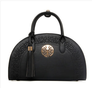 Fashion bag autumn and winter new women''s bag popular national style women''s shoulder bag versatile messenger bag soft handle handbag - My Store