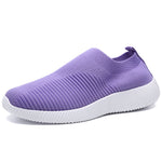 Flying Knit Sneakers Men's Mesh White Shoes Black Casual Sneakers - My Store