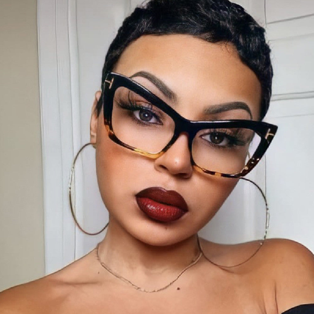 New Fashion Anti-blue Light Flat Lens Glasses - My Store