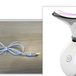 EMS Thermal Neck Lifting And Tighten Massager Electric Microcurrent Wrinkle Remover - My Store