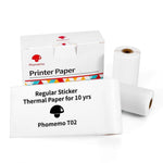 Portable Mini Thermal Label Printer Home Photo Printer Student Wrong Question Printer Bluetooth-compatible Mini Label Printer Price Tag - My Store