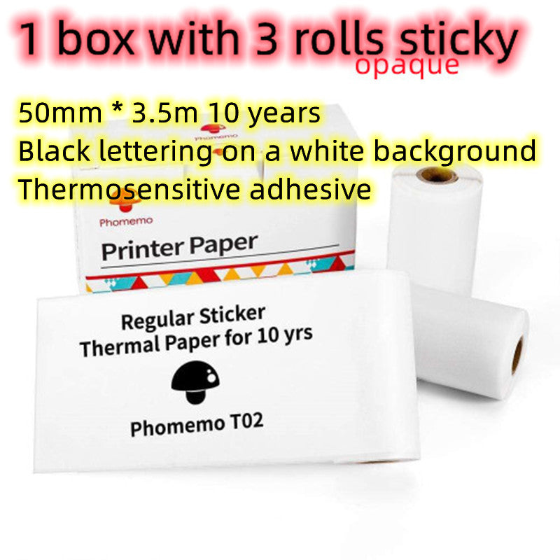 Portable Mini Thermal Label Printer Home Photo Printer Student Wrong Question Printer Bluetooth-compatible Mini Label Printer Price Tag - My Store