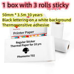 Portable Mini Thermal Label Printer Home Photo Printer Student Wrong Question Printer Bluetooth-compatible Mini Label Printer Price Tag - My Store